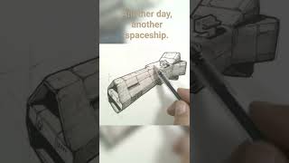 Drawing, EVERY day. #art #scifiartwork #artform #drawing #artstyle #scifi #sketch #scifiart #artist