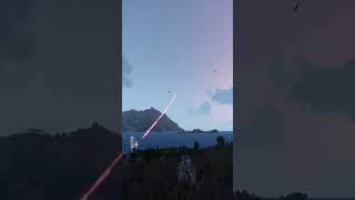 C-RAM CIWS in Action - Attack Fighter Jet - ARMA3 #shorts