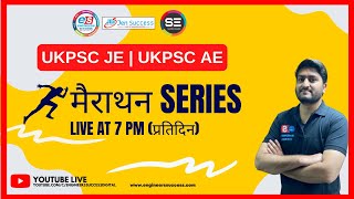UKPSC JE  | UKSSSCJE | CIVIL || Marathon || Engineers Success |#ukpscje | #ukpsc_je | #ukpscae | CE