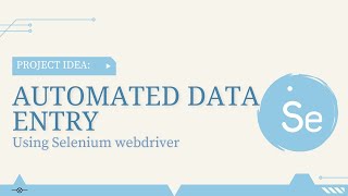 Data Entry Selenium Bot