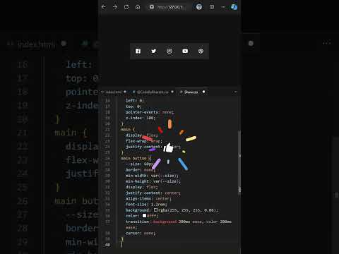 Micro Css Hover Animation #coding #frontend #software  #softwaredeveloper #webdevelopmen