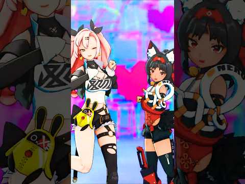 Nicole & Nekomata are Super Cute【Zenless Zone Zero MMD】