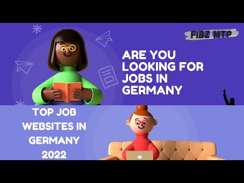Top Job websites in Germany 2022|Best websites for searching Jobs in Germany@FIBZ_MultitaskingPartner​