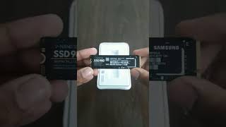 #unboxing the #samsung m.2 #ssd #pc #storage #upgrade #shorts