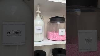 PINK ASMR LAUNDRY RESTOCK 🎀☁️#satisfying #asmr #aesthetic #restock #refill #organization #lifestyle