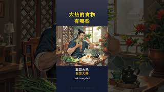 大熱的食物有哪些？ #養生 #老祖宗的智慧 #養生知識 #道家養生 #國學智慧 #中式養生 #養生之道 #長壽 #健康 #健康養生 #保健 #中年人 #老年人 #長壽秘訣 #長壽秘密 #healthy