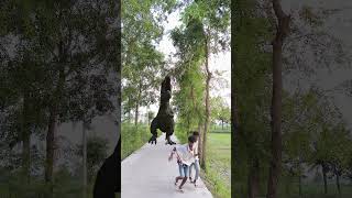 BigDinosaur Jurassic would T-Rex attack part16 #viral #dinosaur #vfxprathmesh #trendin #vfxmahjabeen