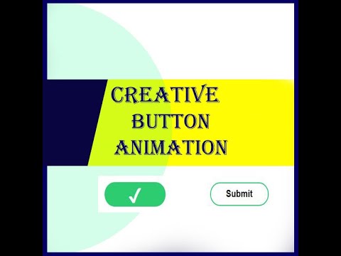 Creative Submit Button Animation | HTML5 | CSS3 | little JavaScript