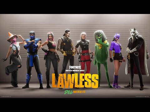 Just chilling playing fortnite