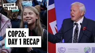 COP26: Sir David Attenborough Gives Message of Hope at Glasgow Climate Summit