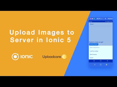 Upload images to the Server with ionic 5