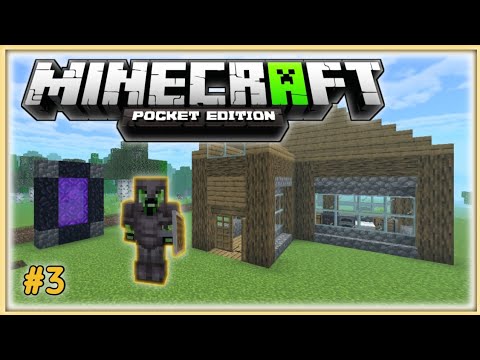 Finding Ancient Debris for armour MCPE ll Hardcore series #3