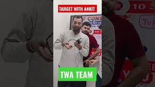 TWA Team Teachers Ankit Sir, Gargi Ma'am #ankitsir #bpsc #targetwithankit #shortsfeed #youtubeshorts