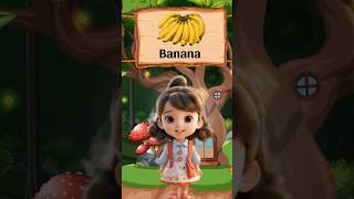 Fruits Name #englishspeaking #aigenerated #learning  #kideducation #shorts #ytshorts