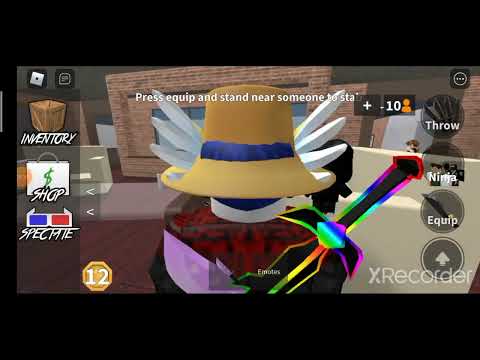 playing mm2 but i have trust issues | #mm2roblox #roblox #murdermystery2 #fun