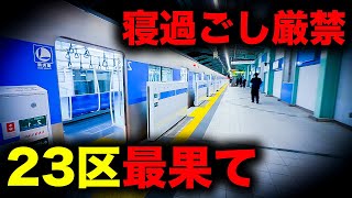 【野宿確定】寝過ごすと東京23区最北端の地下鉄駅に放置されてしまう恐怖の終電を乗り通してみた｜終電で終点に行ってみた#93