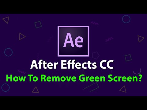 After Effects Tutorial -  How To Remove Green Screen?
