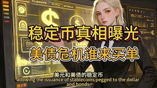 稳定币背后的真相：美债危机谁来买单？| 美元稳定币全球布局解析|中国香港如何反击#美债危机 #美国股市 #美股投資 #稳定币